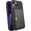 image:imageSmartish iPhone 16 Plus Magnetic Case with MagSafe Wallet  Gripmunk  Magsafe Compatible Thin Grip Cover  Detachable Magnetic Credit Card Holder  Black Tie AffairMagSafe Case