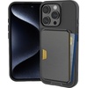 image:imageSmartish iPhone 16 Plus Magnetic Case with MagSafe Wallet  Gripmunk  Magsafe Compatible Thin Grip Cover  Detachable Magnetic Credit Card Holder  Black Tie AffairMagSafe Case