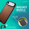 image:imageSmartish iPhone 17 MagSafe Case  Gripmunk Magnetic Slim Case Lightweight  Protective Thin Grip Cover with Microfiber Lining for Apple iPhone 17  Custom PrintWalnut Woods MagSafe