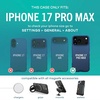 image:imageSmartish iPhone 17 MagSafe Case  Gripmunk Magnetic Slim Case Lightweight  Protective Thin Grip Cover with Microfiber Lining for Apple iPhone 17  Custom PrintBlues on The Green MagSafe