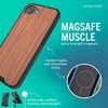 image:imageSmartish iPhone 17 MagSafe Case  Gripmunk Magnetic Slim Case Lightweight  Protective Thin Grip Cover with Microfiber Lining for Apple iPhone 17  Custom PrintWalnut Woods MagSafe