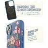 image:imageSmartish iPhone 17 MagSafe Case  Gripmunk Magnetic Slim Case Lightweight  Protective Thin Grip Cover with Microfiber Lining for Apple iPhone 17  Custom PrintFlirty Floral MagSafe