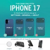image:imageSmartish iPhone 17 MagSafe Case  Gripmunk Magnetic Slim Case Lightweight  Protective Thin Grip Cover with Microfiber Lining for Apple iPhone 17  Custom PrintBlues on The Green MagSafe