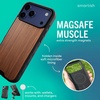 image:imageSmartish iPhone 17 MagSafe Case  Gripmunk Magnetic Slim Case Lightweight  Protective Thin Grip Cover with Microfiber Lining for Apple iPhone 17  Custom PrintWalnut Woods MagSafe