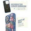 image:imageSmartish iPhone 17 MagSafe Case  Gripmunk Magnetic Slim Case Lightweight  Protective Thin Grip Cover with Microfiber Lining for Apple iPhone 17  Custom PrintFlirty Floral MagSafe