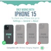 image:imageSmartish iPhone 17 MagSafe Clear Case  Gripmunk Magnetic Slim Case Lightweight  Protective AntiYellowing Thin Grip Clear Cover for Apple iPhone 17  Clearly Clear  Custom PrintClearly Clear