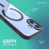 image:imageSmartish iPhone 17 MagSafe Clear Case  Gripmunk Magnetic Slim Case Lightweight  Protective AntiYellowing Thin Grip Clear Cover for Apple iPhone 17  Clearly Clear  Custom PrintClearly Black MagSafe