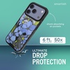 image:imageSmartish iPhone 17 MagSafe Clear Case  Gripmunk Magnetic Slim Case Lightweight  Protective AntiYellowing Thin Grip Clear Cover for Apple iPhone 17  Clearly Clear  Custom PrintBlue Blossoms MagSafe