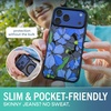 image:imageSmartish iPhone 17 MagSafe Clear Case  Gripmunk Magnetic Slim Case Lightweight  Protective AntiYellowing Thin Grip Clear Cover for Apple iPhone 17  Clearly Clear  Custom PrintBlue Blossoms MagSafe