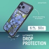 image:imageSmartish iPhone 17 MagSafe Clear Case  Gripmunk Magnetic Slim Case Lightweight  Protective AntiYellowing Thin Grip Clear Cover for Apple iPhone 17  Clearly Clear  Custom PrintBlue Blossoms MagSafe