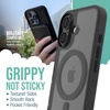 image:imageSmartish iPhone 17 MagSafe Clear Case  Gripmunk Magnetic Slim Case Lightweight  Protective AntiYellowing Thin Grip Clear Cover for Apple iPhone 17  Clearly Clear  Custom PrintClearly Black MagSafe