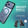 image:imageSmartish iPhone 17 MagSafe Clear Case  Gripmunk Magnetic Slim Case Lightweight  Protective AntiYellowing Thin Grip Clear Cover for Apple iPhone 17  Clearly Clear  Custom PrintClearly Green MagSafe