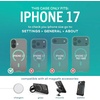 image:imageSmartish iPhone 17 MagSafe Clear Case  Gripmunk Magnetic Slim Case Lightweight  Protective AntiYellowing Thin Grip Clear Cover for Apple iPhone 17  Clearly Clear  Custom PrintClearly Green MagSafe