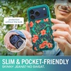 image:imageSmartish iPhone 17 MagSafe Clear Case  Gripmunk Magnetic Slim Case Lightweight  Protective AntiYellowing Thin Grip Clear Cover for Apple iPhone 17  Clearly Clear  Custom PrintTropical MagSafe