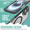 image:imageSmartish iPhone 17 MagSafe Clear Case  Gripmunk Magnetic Slim Case Lightweight  Protective AntiYellowing Thin Grip Clear Cover for Apple iPhone 17  Clearly Clear  Custom PrintClearly Black MagSafe