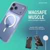 image:imageSmartish iPhone 17 Pro MagSafe Case  Gripmunk Slim  Protective  Easy Repeat  Psychedelic Wavy Diamond Pattern  Retro Groovy Aesthetic  Vintage Repeat  Fits Apple iPhone 17 ProElectric Olive