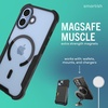 image:imageSmartish iPhone 17 Pro MagSafe Case  Gripmunk Slim  Protective  Out of Shape  Drop Tested 6FT  Wireless Charging  Geometric Design  Hexagon Pattern  Fits Apple iPhone 17 ProStacked Citrus