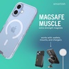 image:imageSmartish iPhone 17 Pro MagSafe Case  Gripmunk Slim  Protective  Out of Shape  Drop Tested 6FT  Wireless Charging  Geometric Design  Hexagon Pattern  Fits Apple iPhone 17 ProThis Side Up