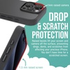 image:imageSmartish iPhone 17 Pro MagSafe Case  Gripmunk Slim  Protective  Out of Shape  Drop Tested 6FT  Wireless Charging  Geometric Design  Hexagon Pattern  Fits Apple iPhone 17 ProRed Rally