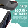 image:imageSmartish iPhone 17 Pro MagSafe Case  Gripmunk Slim  Protective  Out of Shape  Drop Tested 6FT  Wireless Charging  Geometric Design  Hexagon Pattern  Fits Apple iPhone 17 ProStacked Citrus
