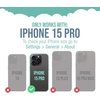 image:imageSmartish iPhone 17 Screen Protector  2Pack Tempered Glass Screen Protectors  Cleaning Kit  Tuff Sheet  9H Easy Install Frame Scratch Resistant CaseFriendly for Apple iPhone 17Screen Protectors