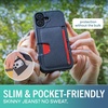 image:imageSmartish iPhone 17 Wallet Case  Screen Protector  Slim  Protective Phone Case Credit Card Holder  2Pack Tempered Glass Screen Protectors for Apple iPhone 17  Black Tie Affair