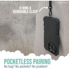 image:imageSmartish iPhone 17e16e MagSafe Case with Crossbody Lanyard Strap  Gripmunk  Slim  Protective Magnetic Slim Case with Universal Detachable Shoulder Neck Strap  Black Tie AffairMagSafe Armor Case