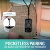 image:imageSmartish iPhone 17e16e MagSafe Case with Crossbody Lanyard Strap  Gripmunk  Slim  Protective Magnetic Slim Case with Universal Detachable Shoulder Neck Strap  Black Tie AffairMagSafe Clear Case
