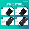 image:imageSmartish iPhone 17e16e MagSafe Case with Crossbody Lanyard Strap  Gripmunk  Slim  Protective Magnetic Slim Case with Universal Detachable Shoulder Neck Strap  Black Tie AffairWallet Case