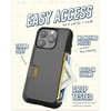 image:imageSmartish iPhone 17e16e MagSafe Case with Crossbody Lanyard Strap  Gripmunk  Slim  Protective Magnetic Slim Case with Universal Detachable Shoulder Neck Strap  Black Tie AffairWallet Case
