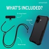 image:imageSmartish iPhone 17e16e MagSafe Case with Crossbody Lanyard Strap  Gripmunk  Slim  Protective Magnetic Slim Case with Universal Detachable Shoulder Neck Strap  Black Tie AffairMagSafe Armor Case
