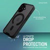 image:imageSmartish iPhone 17e16e MagSafe Case with Crossbody Lanyard Strap  Gripmunk  Slim  Protective Magnetic Slim Case with Universal Detachable Shoulder Neck Strap  Black Tie AffairMagSafe Clear Case