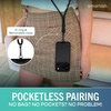 image:imageSmartish iPhone 17e16e MagSafe Case with Crossbody Lanyard Strap  Gripmunk  Slim  Protective Magnetic Slim Case with Universal Detachable Shoulder Neck Strap  Black Tie AffairMagSafe Case