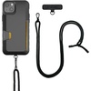 image:imageSmartish iPhone 17e16e MagSafe Case with Crossbody Lanyard Strap  Gripmunk  Slim  Protective Magnetic Slim Case with Universal Detachable Shoulder Neck Strap  Black Tie AffairWallet Case
