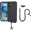image:imageSmartish iPhone 17e16e MagSafe Case with Crossbody Lanyard Strap  Gripmunk  Slim  Protective Magnetic Slim Case with Universal Detachable Shoulder Neck Strap  Black Tie AffairMagSafe Case