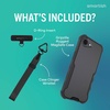 image:imageSmartish iPhone 17e16e MagSafe Case with Crossbody Lanyard Strap  Gripmunk  Slim  Protective Magnetic Slim Case with Universal Detachable Shoulder Neck Strap  Black Tie AffairMagSafe Armor Case