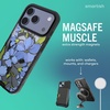 image:imageSmartish iPhone 17e16e MagSafe Clear Case  Gripmunk Magnetic Slim Case Lightweight  Protective Drop Tested AntiYellowing Thin Grip Clear Cover for Apple iPhone 17e16e  Clearly ClearBlue Blossoms MagSafe