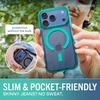 image:imageSmartish iPhone 17e16e MagSafe Clear Case  Gripmunk Magnetic Slim Case Lightweight  Protective Drop Tested AntiYellowing Thin Grip Clear Cover for Apple iPhone 17e16e  Clearly ClearClearly Green MagSafe