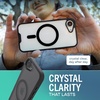 image:imageSmartish iPhone 17e16e MagSafe Clear Case  Gripmunk Magnetic Slim Case Lightweight  Protective Drop Tested AntiYellowing Thin Grip Clear Cover for Apple iPhone 17e16e  Clearly ClearClearly Black MagSafe