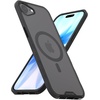 image:imageSmartish iPhone 17e16e MagSafe Clear Case  Gripmunk Magnetic Slim Case Lightweight  Protective Drop Tested AntiYellowing Thin Grip Clear Cover for Apple iPhone 17e16e  Clearly ClearClearly Black MagSafe