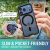 image:imageSmartish iPhone 17e16e MagSafe Clear Case  Gripmunk Magnetic Slim Case Lightweight  Protective Drop Tested AntiYellowing Thin Grip Clear Cover for Apple iPhone 17e16e  Clearly ClearClearly Black MagSafe