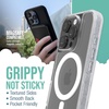 image:imageSmartish iPhone 17e16e MagSafe Clear Case  Gripmunk Magnetic Slim Case Lightweight  Protective Drop Tested AntiYellowing Thin Grip Clear Cover for Apple iPhone 17e16e  Clearly ClearClearly Clear MagSafe
