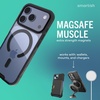 image:imageSmartish iPhone 17e16e MagSafe Clear Case  Gripmunk Magnetic Slim Case Lightweight  Protective Drop Tested AntiYellowing Thin Grip Clear Cover for Apple iPhone 17e16e  Clearly ClearClearly Black MagSafe