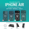 image:imageSmartish iPhone 17e16e MagSafe Clear Case  Gripmunk Magnetic Slim Case Lightweight  Protective Drop Tested AntiYellowing Thin Grip Clear Cover for Apple iPhone 17e16e  Clearly ClearMore Prints MagSafe