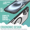 image:imageSmartish iPhone 17e16e MagSafe Clear Case  Gripmunk Magnetic Slim Case Lightweight  Protective Drop Tested AntiYellowing Thin Grip Clear Cover for Apple iPhone 17e16e  Clearly ClearClearly Black MagSafe