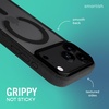 image:imageSmartish iPhone 17e16e MagSafe Clear Case  Gripmunk Magnetic Slim Case Lightweight  Protective Drop Tested AntiYellowing Thin Grip Clear Cover for Apple iPhone 17e16e  Clearly ClearClearly Black MagSafe