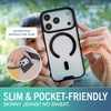 image:imageSmartish iPhone 17e16e MagSafe Clear Case  Gripmunk Magnetic Slim Case Lightweight  Protective Drop Tested AntiYellowing Thin Grip Clear Cover for Apple iPhone 17e16e  Clearly ClearMore Prints MagSafe