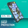 image:imageSmartish iPhone 17e16e MagSafe Clear Case  Gripmunk Magnetic Slim Case Lightweight  Protective Drop Tested AntiYellowing Thin Grip Clear Cover for Apple iPhone 17e16e  Clearly ClearBlue Blossoms MagSafe