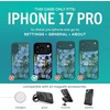 image:imageSmartish iPhone 17e16e MagSafe Clear Case  Gripmunk Magnetic Slim Case Lightweight  Protective Drop Tested AntiYellowing Thin Grip Clear Cover for Apple iPhone 17e16e  Clearly ClearBlue Blossoms MagSafe
