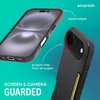 image:imageSmartish iPhone 17e16e Wallet Case  Phone Wristlet  Slim  Protective Phone Case Credit Card Holder  Detachable Wrist Strap Loop for Apple iPhone 17e16e  Black Tie AffairiPhone Air